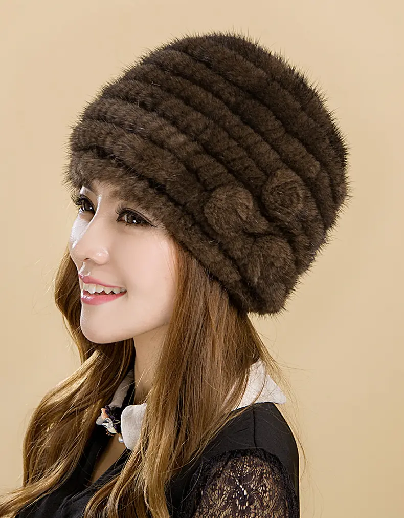 Winter Mink Fur Rose
